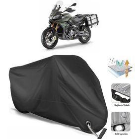 Coverplus Aprilia Caponord 1200 Rally Siyah Motosiklet Branda
