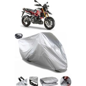 Coverplus Aprilia Dorsoduro Gri Arka Çanta Uyumlu Su Geçirmez Motosiklet Brandası