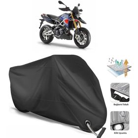 Coverplus Aprilia Dorsoduro Siyah Motosiklet Branda