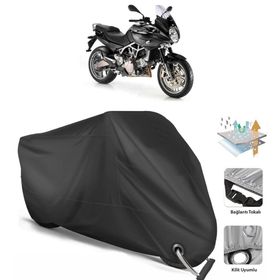 Coverplus Aprilia Mana 850 Siyah Motosiklet Branda