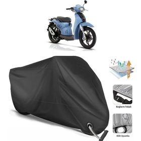 Coverplus Aprilia Scarabeo 50 Siyah Motosiklet Branda