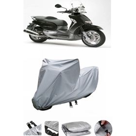 Coverplus Aprilia Scarabeo 500 Gri Su Geçirmez Motosiklet Brandası