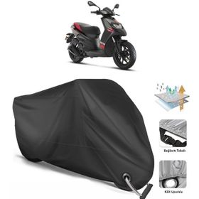 Coverplus Aprilia SR 125 Siyah Motosiklet Branda
