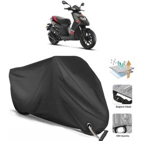 Coverplus Aprilia SR 125 Siyah Motosiklet Branda