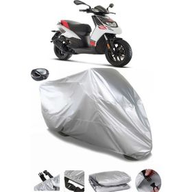 Coverplus Aprilia SR 150 Gri Arka Çanta Uyumlu Su Geçirmez Motosiklet Brandası