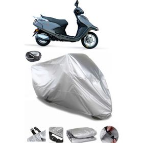 Coverplus Arora Alfa 110 Gri Arka Çanta Uyumlu Su Geçirmez Motosiklet Brandası