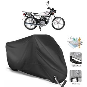 Coverplus Arora AR 100-8 Klasik Çelik Siyah Motosiklet Branda