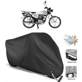 Coverplus Arora AR 100-8 Klasik Çelik Siyah Motosiklet Branda