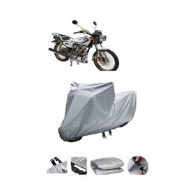 Coverplus Arora AR 100-8 Klasik Tel Gri Su Geçirmez Motosiklet Brandası