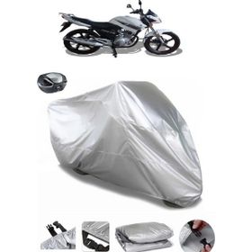 Coverplus Arora AR 125-43 Yebere Gri Arka Çanta Uyumlu Su Geçirmez Motosiklet Brandası