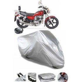 Coverplus Arora AR 200-16C Jaguar Gri Arka Çanta Uyumlu Su Geçirmez Motosiklet Brandası