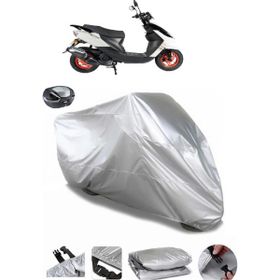 Coverplus Arora AR 50-11 Ares Gri Arka Çanta Uyumlu Su Geçirmez Motosiklet Brandası