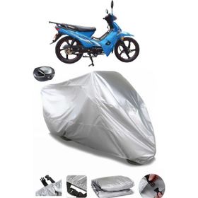 Coverplus Arora AR 50-30 Gri Arka Çanta Uyumlu Su Geçirmez Motosiklet Brandası