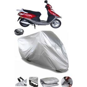 Coverplus Arora AR 50 Special Gri Arka Çanta Uyumlu Su Geçirmez Motosiklet Brandası