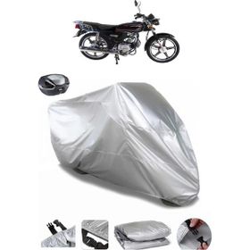 Coverplus Arora CG50 Gri Arka Çanta Uyumlu Su Geçirmez Motosiklet Brandası