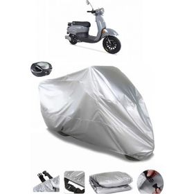 Coverplus Arora Dazzle 50 Gri Arka Çanta Uyumlu Su Geçirmez Motosiklet Brandası