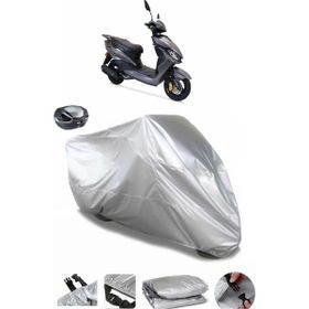Coverplus Arora Freedom 125 Gri Arka Çanta Uyumlu Su Geçirmez Motosiklet Brandası