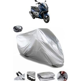 Coverplus Arora GT 125 Gri Arka Çanta Uyumlu Su Geçirmez Motosiklet Brandası