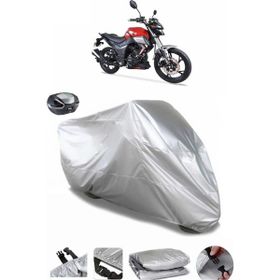 Coverplus Arora MT 125 Gri Arka Çanta Uyumlu Su Geçirmez Motosiklet Brandası