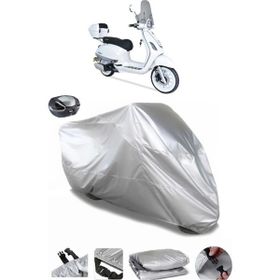 Coverplus Arora Safari 125 Gri Arka Çanta Uyumlu Su Geçirmez Motosiklet Brandası