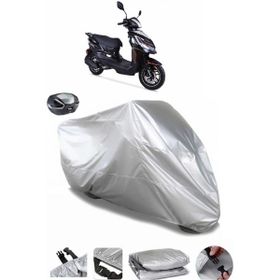 Coverplus Arora Verano AR 125-25 Gri Arka Çanta Uyumlu Su Geçirmez Motosiklet Brandası