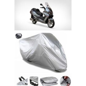 Coverplus Asya Armada 250 Gri Arka Çanta Uyumlu Su Geçirmez Motosiklet Brandası