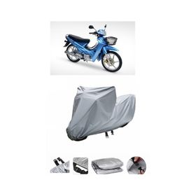 Coverplus Asya AS 100-8 Gri Su Geçirmez Motosiklet Brandası