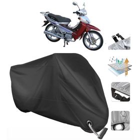 Coverplus Asya AS 100-8 Siyah Motosiklet Branda