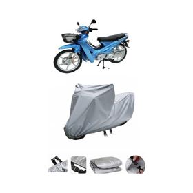 Coverplus Asya AS 110-8 Gri Su Geçirmez Motosiklet Brandası