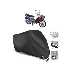Coverplus Asya AS 110-8 Siyah Motosiklet Branda