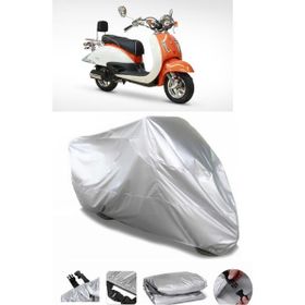 Coverplus Asya AS 125 Gri Su Geçirmez Motosiklet Brandası