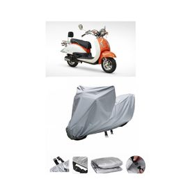 Coverplus Asya AS 125 Gri Su Geçirmez Motosiklet Brandası