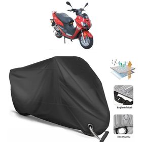 Coverplus Asya AS 150 T 19 A Siyah Motosiklet Branda