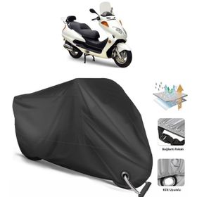 Coverplus Asya AS 150 T1 Siyah Motosiklet Branda