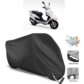 Coverplus Asya Efsane Eco 100 Siyah Motosiklet Branda