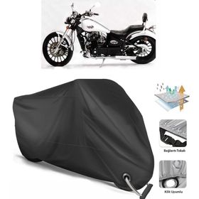 Coverplus Asya Ghost 350 Siyah Motosiklet Branda