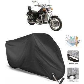Coverplus Asya Pars 250 Siyah Motosiklet Branda