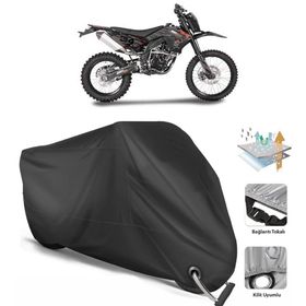 Coverplus Asya RX 250 Cross Siyah Motosiklet Branda