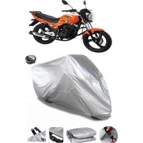 Coverplus Asya Swift 150 Gri Arka Çanta Uyumlu Su Geçirmez Motosiklet Brandası