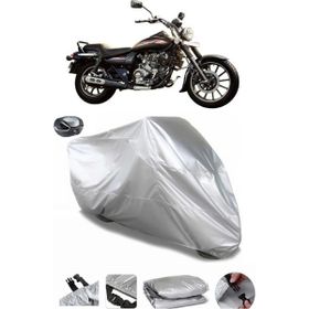 Coverplus Bajaj Avenger Street 150 Gri Arka Çanta Uyumlu Su Geçirmez Motosiklet Brandası