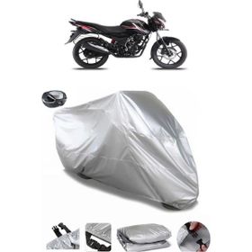 Coverplus Bajaj Discover 150 S Gri Arka Çanta Uyumlu Su Geçirmez Motosiklet Brandası