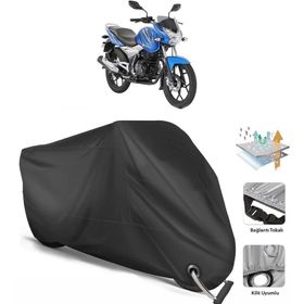 Coverplus Bajaj Discover 150 S Siyah Motosiklet Branda