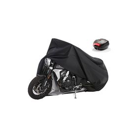 Coverplus Bajaj Dominar 250 D Siyah Su Geçirmez Motosiklet Brandası