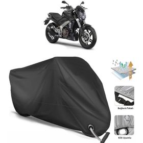 Coverplus Bajaj Dominar 400 Siyah Motosiklet Branda