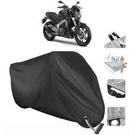 Coverplus Bajaj Dominar 400 Siyah Motosiklet Branda