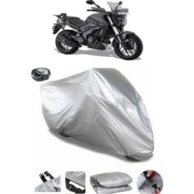 Coverplus Bajaj Dominar 400 UG Gri Arka Çanta Uyumlu Su Geçirmez Motosiklet Brandası
