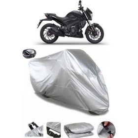 Coverplus Bajaj Dominar D 400 Gri Arka Çanta Uyumlu Su Geçirmez Motosiklet Brandası