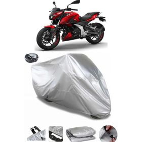 Coverplus Bajaj Pulsar N 250 Gri Arka Çanta Uyumlu Su Geçirmez Motosiklet Brandası
