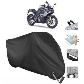 Coverplus Bajaj Pulsar RS 200 Siyah Motosiklet Branda