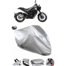 Coverplus Benelli Leoncino 250 Gri Arka Çanta Uyumlu Su Geçirmez Motosiklet Brandası